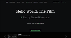 Desktop Screenshot of helloworldfilm.com